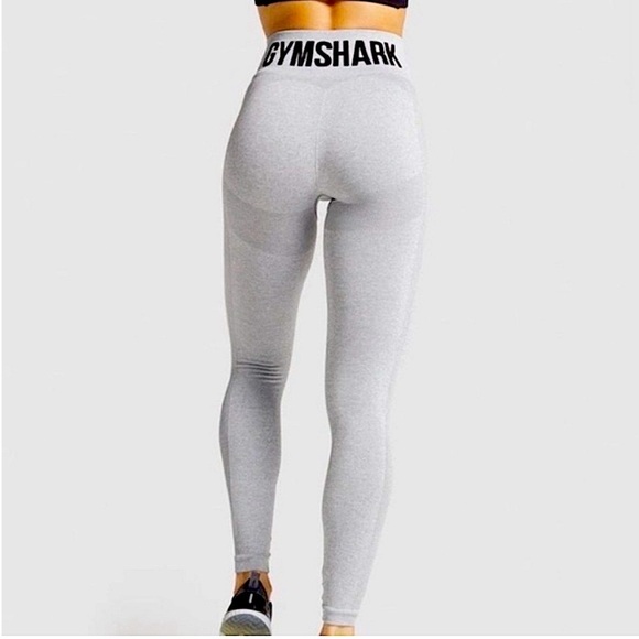 Gymshark Pants - Gymshark Grey Seamless Leggings